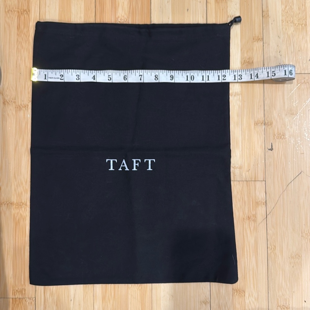TAFT shoe black dust bag. Brand new